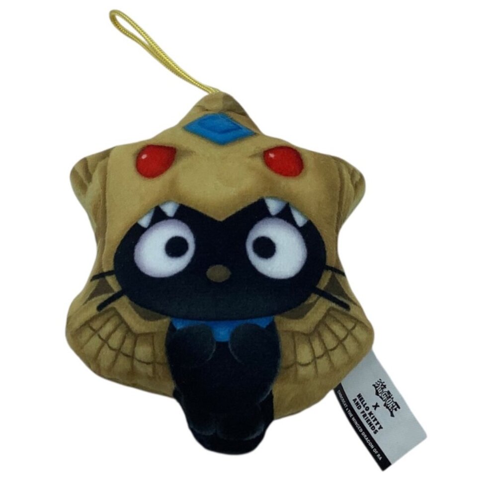 Yu-Gi-Oh X Hello Kitty Chococat Winged Dragon Of Ra Plush‎ Collectible 4"